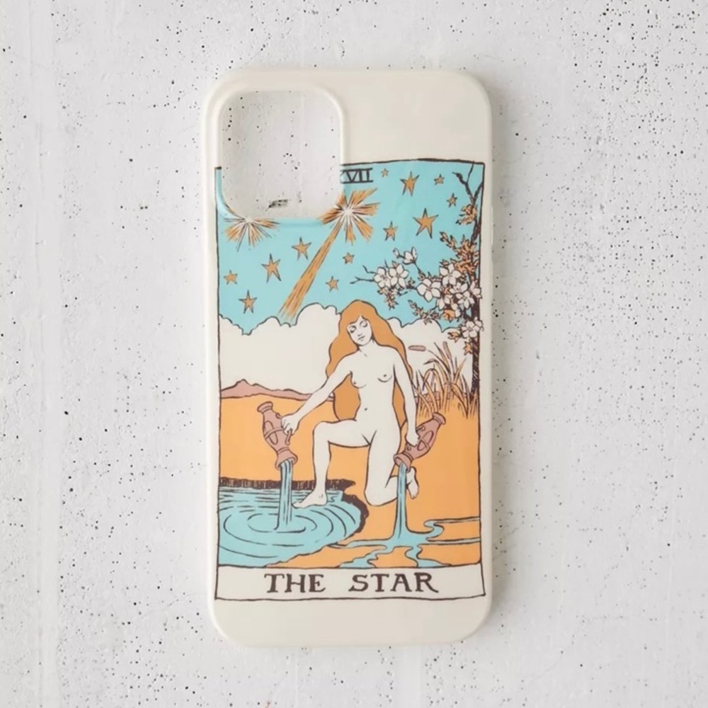 NWT Urban Outfitters iPhone 12 case 12 pro tarot occult witch witchcraft UO star